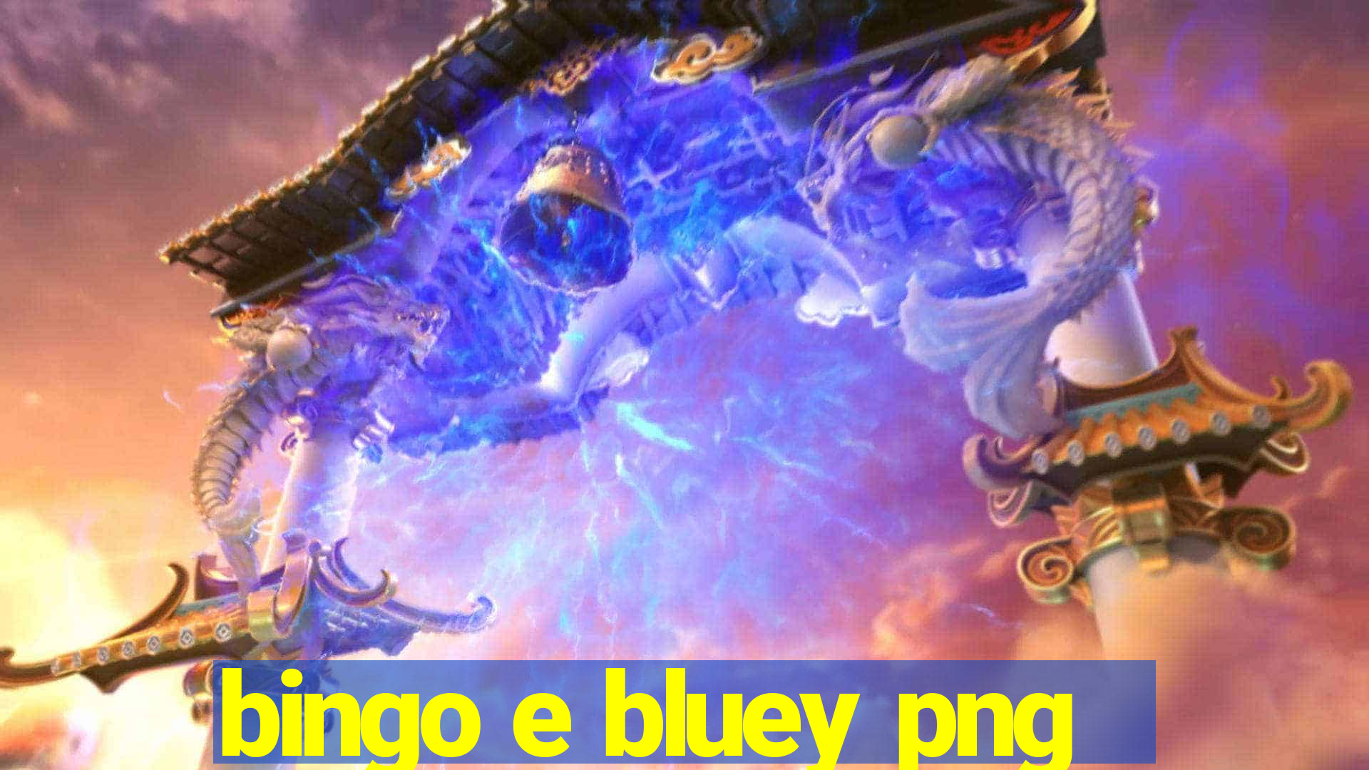 bingo e bluey png